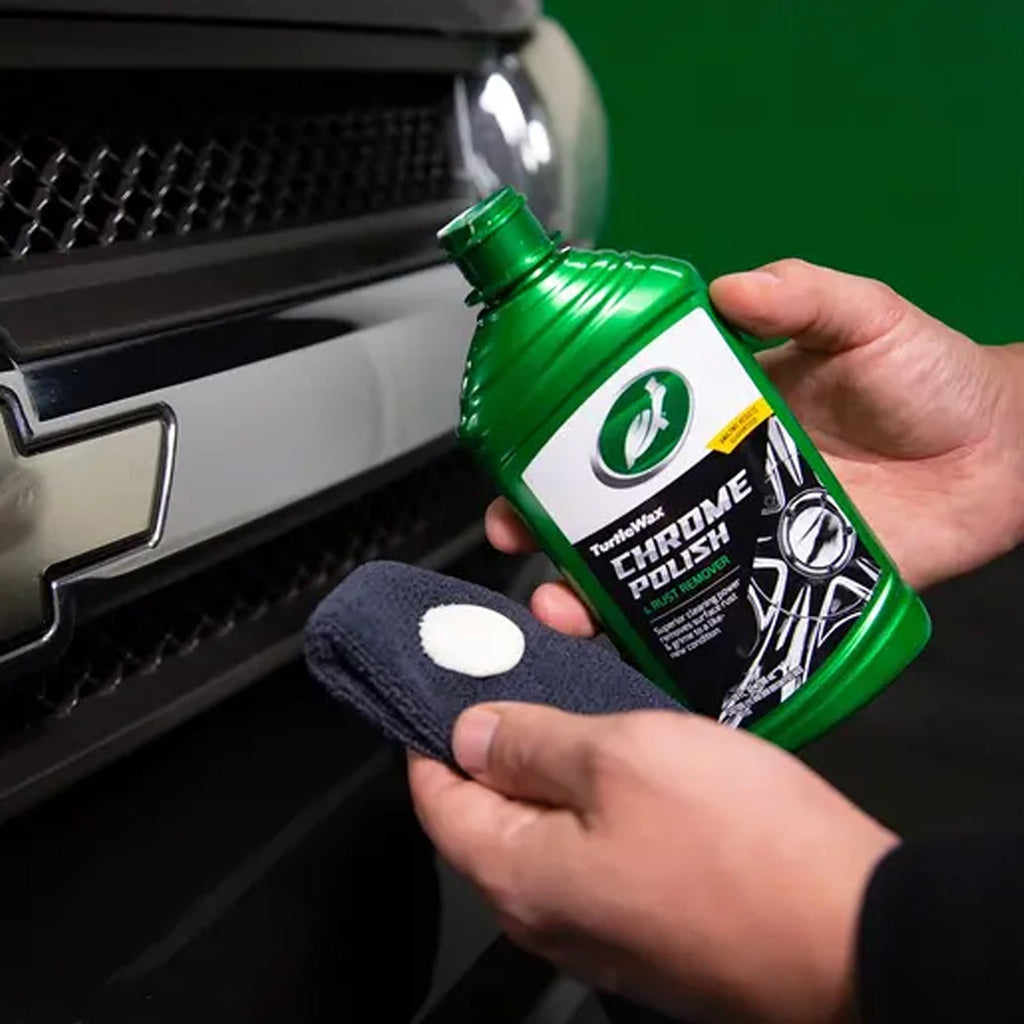 Pulidor Para Cromados Turtle Wax 296 Ml