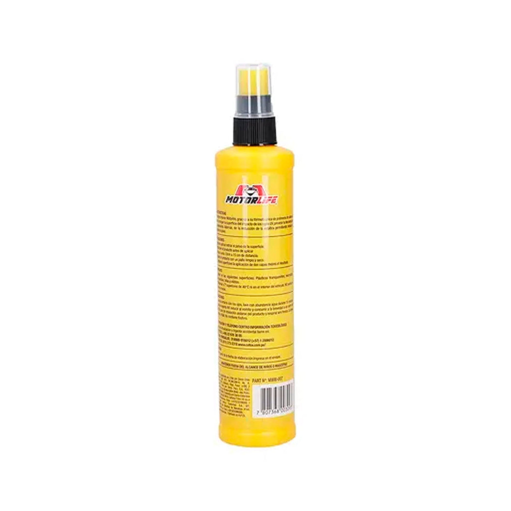 Protector De Interior Con Filtro Uv 295Ml. Motorlife