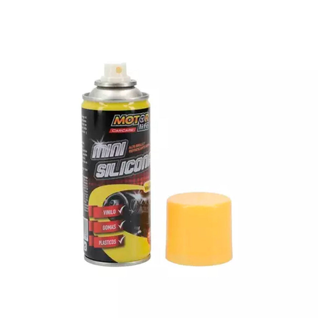 Mini Silicona En Spray Aroma Vainilla 200Cc Motorlife