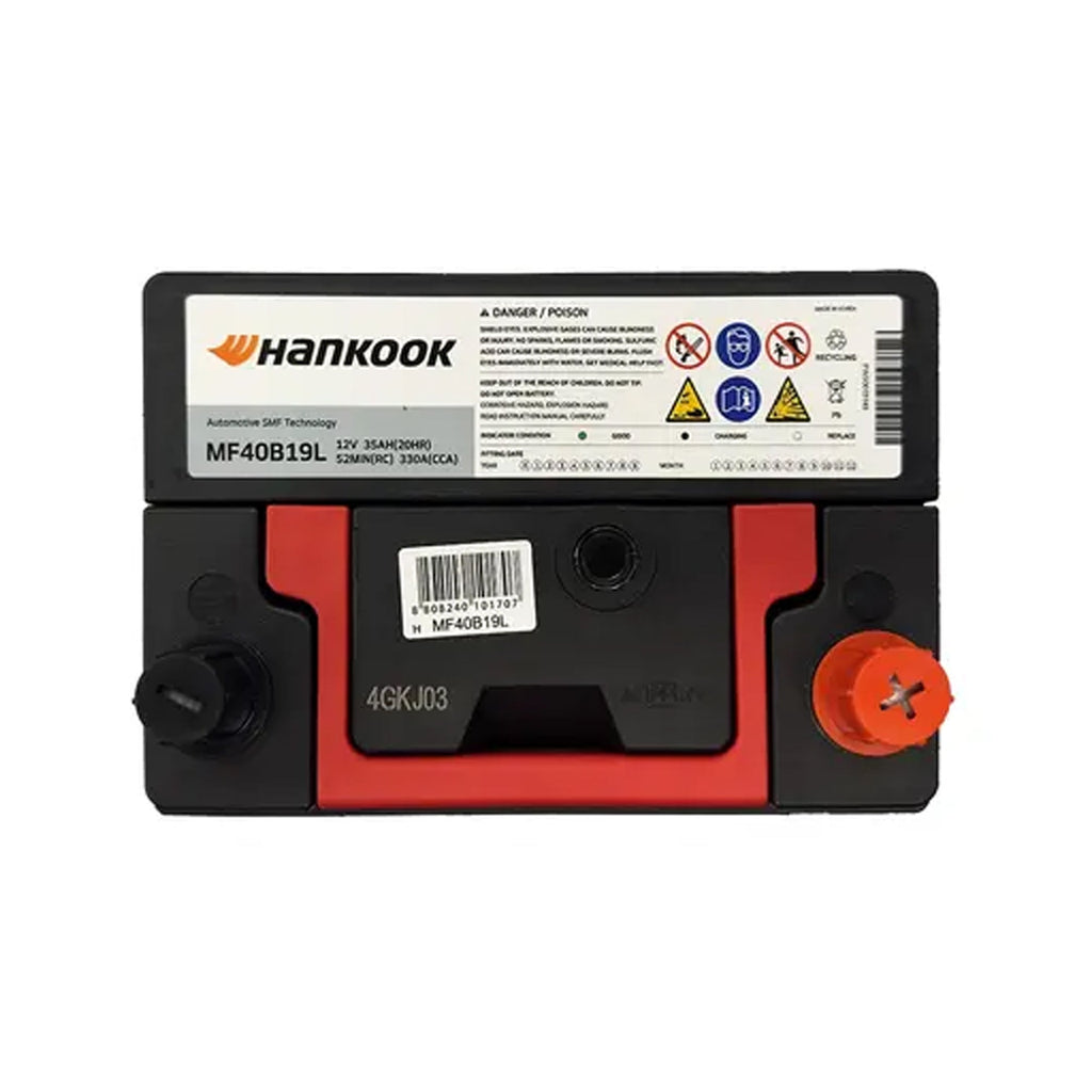 Batería De Auto HANKOOK MF40B19L 35AH 330CCA