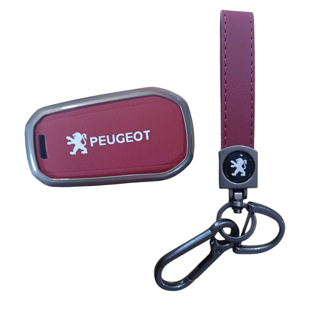 Funda de cuero Peugeot - Accesorio Para Llave de Coche