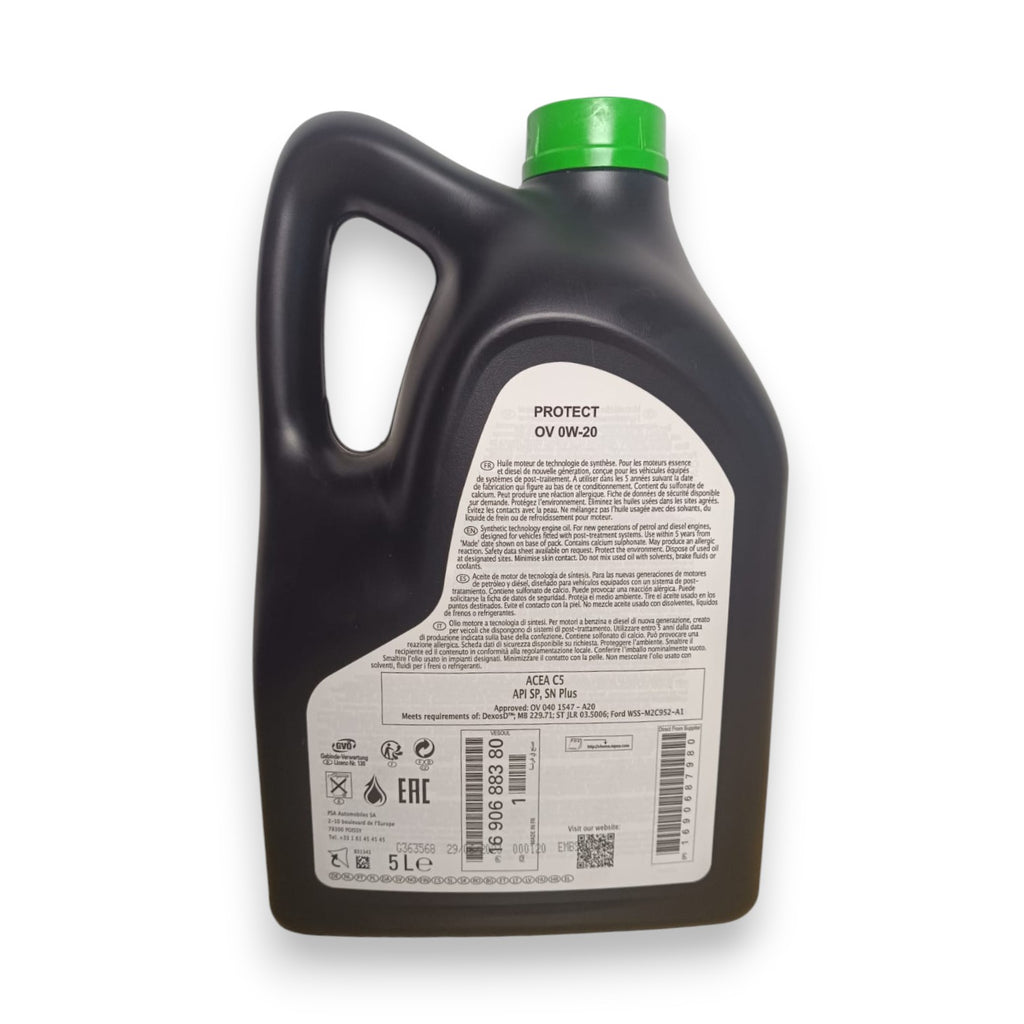Aceite Eurorepar Protect OV 0W-20 5 Litros