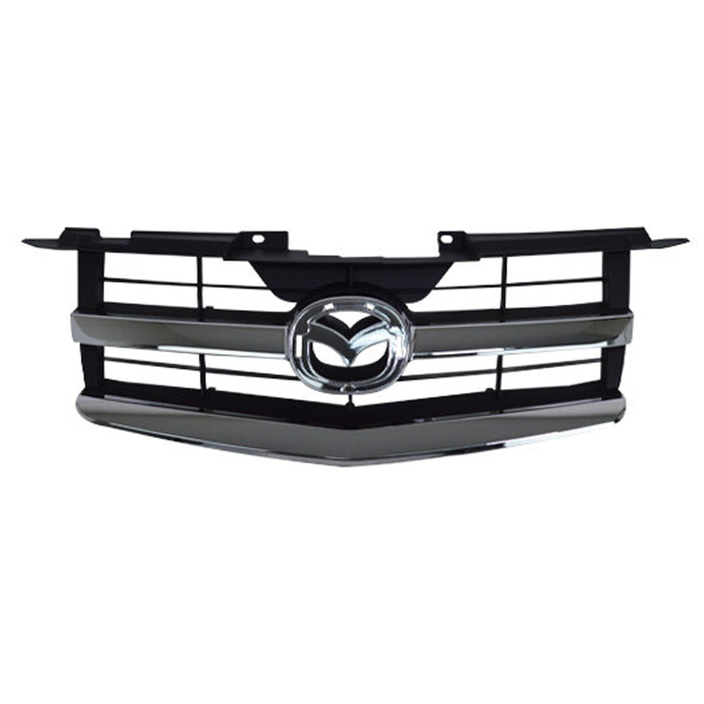 Mascara Negra Con Moldura Cromada Mazda Bt50 2009/2012