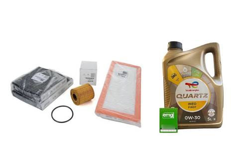 Kit Filtros Y Aceite Total 0w30 Peugeot Ds3 1.6 Thp 156