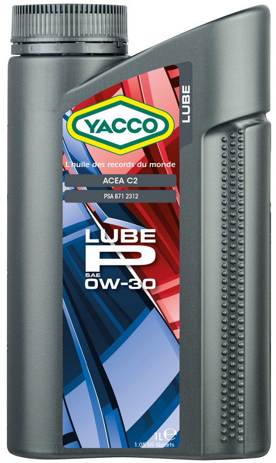 Aceite Yacco Lube P 0W30 2L PSA B71 2312 Diesel/Gasolina – Emgi