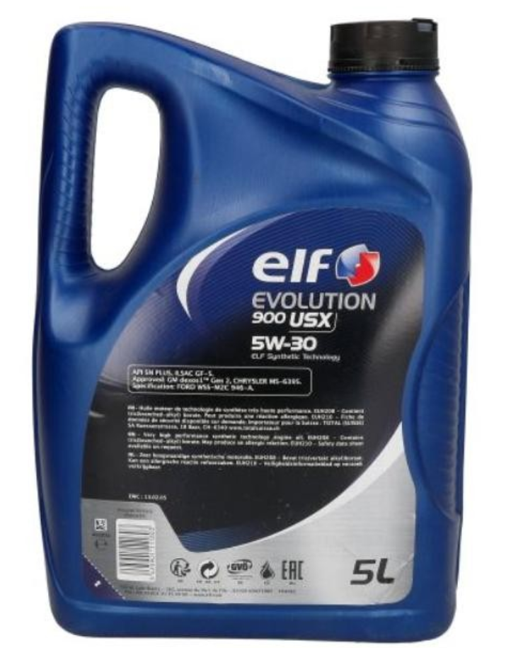 Aceite Motor 5w30 Elf Evolution 900 USX 5 litros Mazda