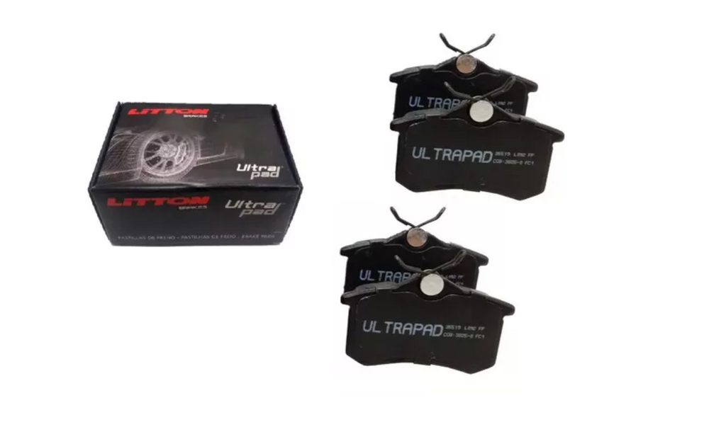 Pastillas Freno Traseras Ceramica Peugeot 207 208 2008 307 C3 C4