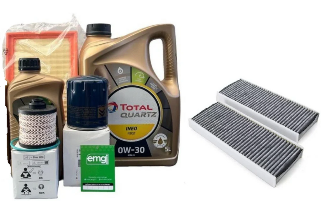 Kit Filtros Y Aceite Total Peugeot Traveller Spacetourer 175HP