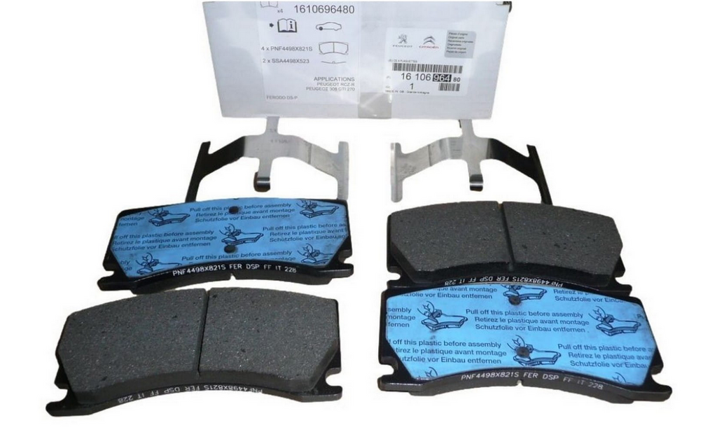 Pastillas Freno Delantera Original Peugeot Rcz R 308 Gti 270