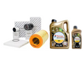Kit Filtros Y Aceite Total 0w30 Peugeot Boxer Jumper 2.0 Bluehdi Filtro con base