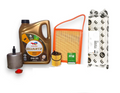 Kit Filtros Y Aceite 0w30 Total Para Peugeot 301 C-elysee 1.6 Hdi