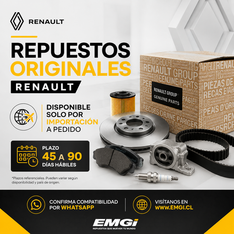Repuesto Renault - importación a pedido