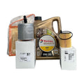 Kit Filtros Y Aceite 0w30 Total Para Peugeot Citroen 1.6 Hdi