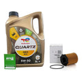 Filtro Original Y Aceite Total 5w30 Peugeot Citroen 1.6 Hdi