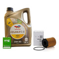Kit Filtro Original Y Aceite Total 0w30 Peugeot Citroen 1.6 Hdi