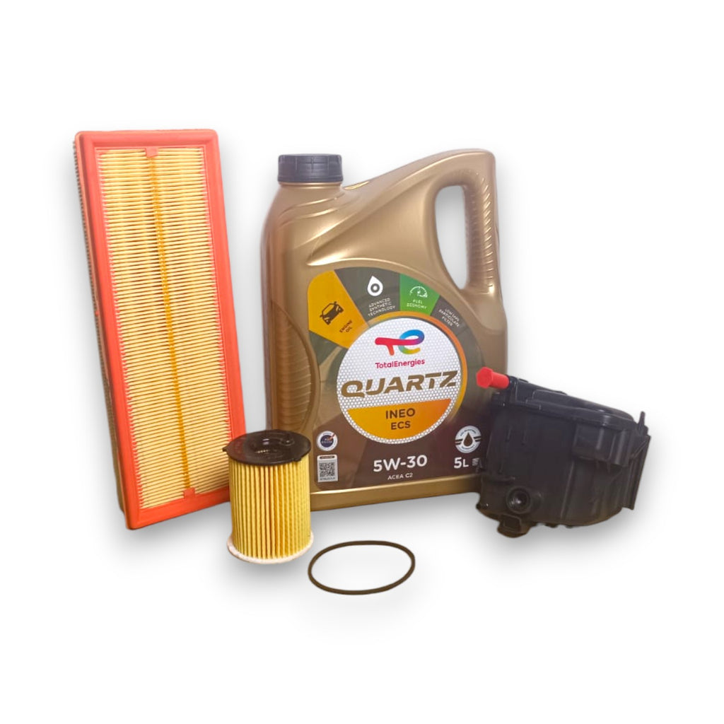 Kit Filtros Total 5w30 Peugeot Citroen 1.6 16v Hdi