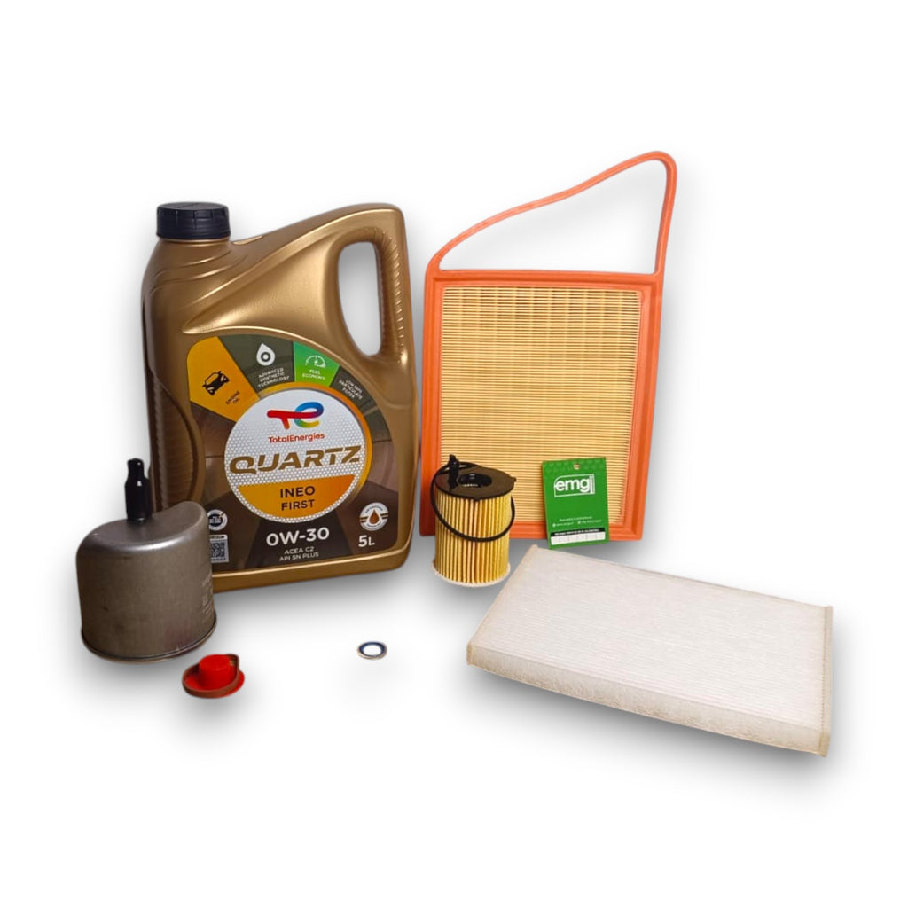 Kit Filtros Y Aceite Total 0w30 Peugeot 301 C-elysee 1.6 Hdi