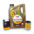 Kit Filtro y Aceite 5W30 Total Ineo ECS Peugeot Citroën 1.4 1.6 HDi