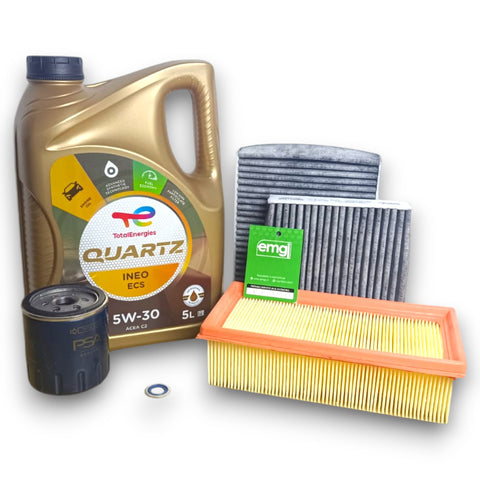 Kit Filtros Y Aceite Total Para Peugeot 208 C3 1.2 Vti