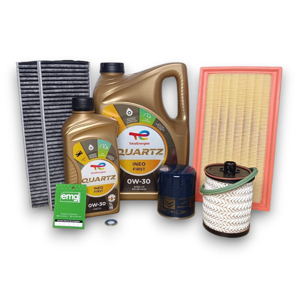 Kit Filtros Y Aceite Total Peugeot Traveller Spacetourer 175HP