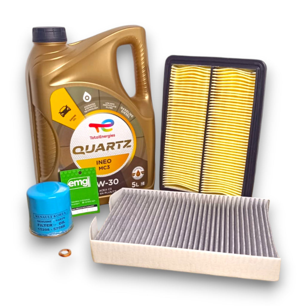 Kit Filtros y Aceite Renault Koleos 2.5 2018+