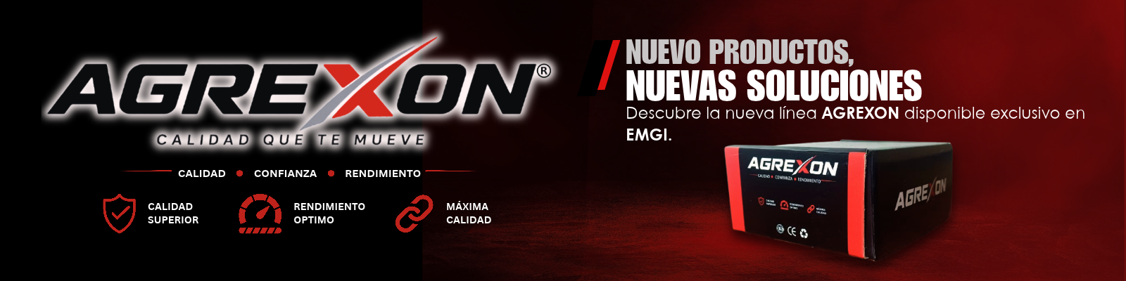 AGREXON – Nuevos productos, nuevas soluciones. Línea exclusiva en EMGI