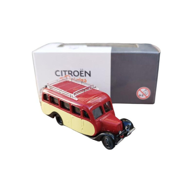 Citroen U23 Bus Miniatura Coleccion 1/87 Diecast Metal