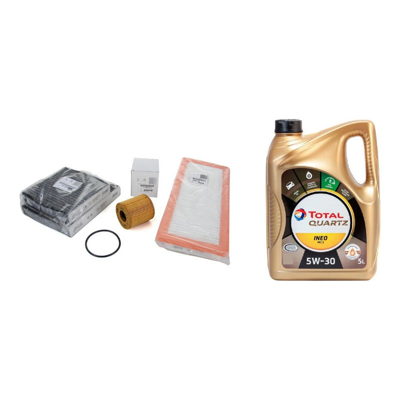 Kit Filtros Y Aceite Total Peugeot Ds3 1.6 Thp 156